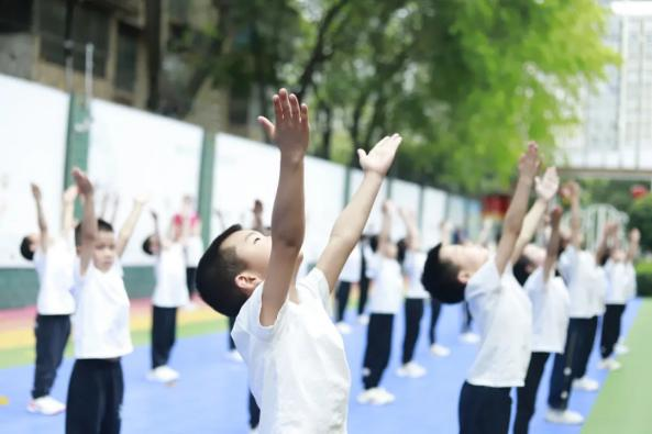 早操评比展风采，交流学习促提升——2023年“交子杯”早操及环创评比活动取得圆满成功