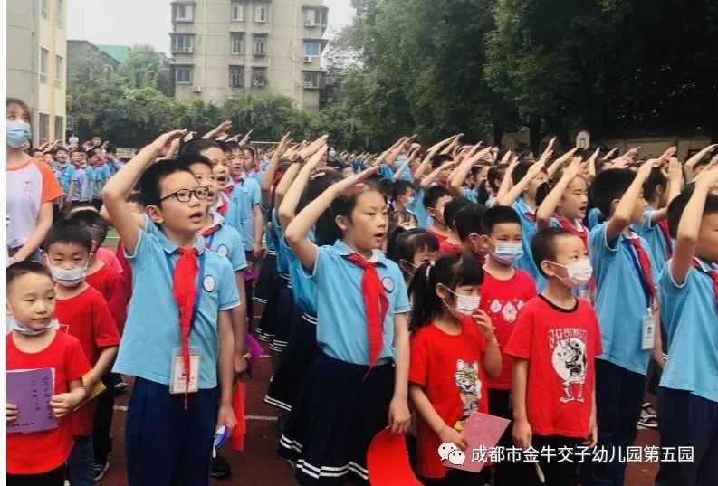 大手拉小手——交子五园、抚琴小学幼小衔接活动